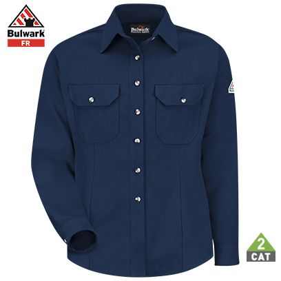 Camisa Mujer Ignífuga Bulwark FR SMU3
